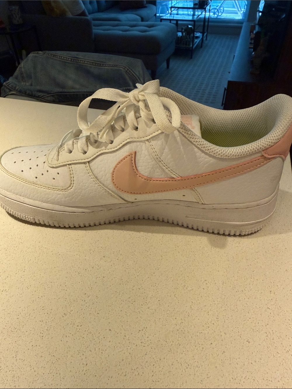 Pink Air Force 1s
